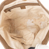 Gucci GG Shimmer Monogram Heart Charm Tote Handbag