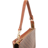 Celine Macadam Monogram Canvas Pochette Accessoires Handbag