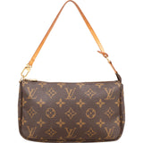Louis Vuitton Monogram Canvas Pochette Accessoires Handbag