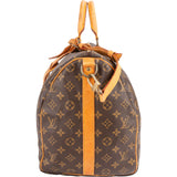 Louis Vuitton Monogram Canvas Keepall 50 Bandoulière Travel Bag