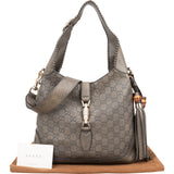Gucci Guccissima Leather GG Jackie Shoulder Bag