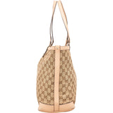 Gucci Monogram GG Canvas Bree Tote Shoulder Bag