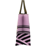 Christian Dior Embroidered Canvas D-Jungle Pop Book Tote Handbag