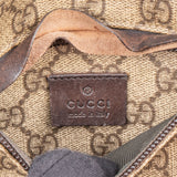 Gucci Monogram GG Supreme Canvas Belt Crossbody Bag