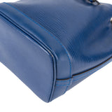 [🔄️B24 / F10] Louis Vuitton Blue Epi Leather Sac Noé Petit Crossbody Bag - vintageandkickz