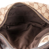 Gucci Monogram GG Canvas Horsebit Ring Hobo Shoulder Bag