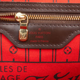 Louis Vuitton Monogram Damier Ebene Neverfull MM Shoulder Bag