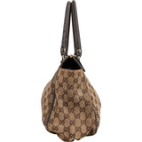 Gucci Monogram GG Canvas Abbey D-Ring Tote Shoulder Bag