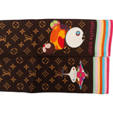 Louis Vuitton Silk Monogram Takashi Murakami Panda Bandeau Twilly Tuch Scarf