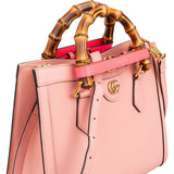 Gucci Pink Leather Diana Handbag