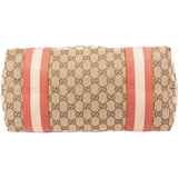 Gucci Monogram GG Canvas Joy Tote Shoulder Bag