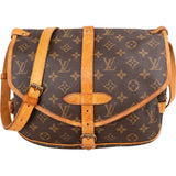 Louis Vuitton Monogram Canvas Saumur 30 Crossbody Bag