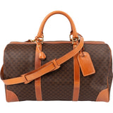 Celine Monogram Macadam Canvas Boston 45 Travel Bag