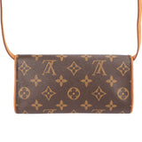 Louis Vuitton Monogram Canvas Twin Pochette PM Crossbody Bag