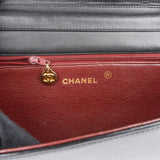 Chanel Quilted Lambskin 24K Gold Single Flap Shoulder Bag