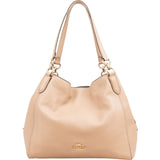 Coach Pebbled Leather Edie Shoulder Bag