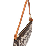 Louis Vuitton Monogram Canvas Limited Graffiti Pochette Accessoire Handbag