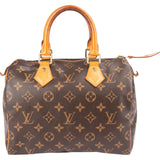 Louis Vuitton Monogram Canvas Speedy 25 Handbag