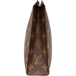 Louis Vuitton Canvas Monogram Poche Toilette 25 Clutch - vintageandkickz