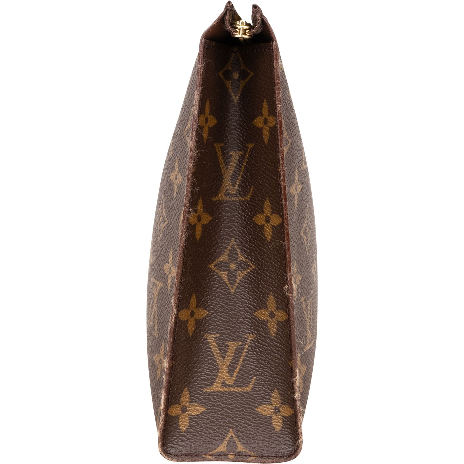 Louis Vuitton Canvas Monogram Poche Toilette 25 Clutch - vintageandkickz