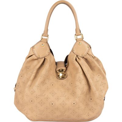 Louis Vuitton Leather Monogram Mahina Shoulder Bag