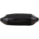 Prada Tessuto and Leather Triangle Hobo Shoulder Bag