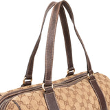 Gucci Monogram GG Canvas Boston 35 Shoulder Bag