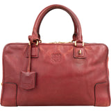 Loewe Bordeaux Leather Amazona 36 Handbag