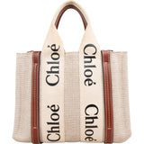Chloé Canvas Small Woody Tote Handbag