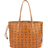 MCM Monogram Visetos Liz Shopper Shoulder Bag