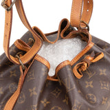 Louis Vuitton Monogram Canvas Sac Noé Petit Shoulder Bag
