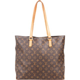 Louis Vuitton Monogram Canvas Cabas Mezzo Shoulder Bag