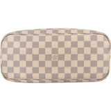 Louis Vuitton Monogram Damier Azur Canvas Neverfull PM Handbag