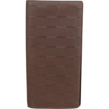 Louis Vuitton Monogram Damier Infini Leather Portefeuille Bifold Vertical Wallet