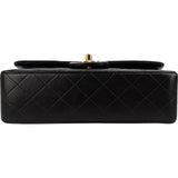 Chanel Quilted Lambskin 24K Small Double Flap Shoulder Bag
