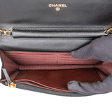 Chanel Quilted Lambskin Wallet on Chain Crossbody Bag