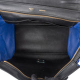 Céline Tricolor Suede Leather Trapeze Handbag