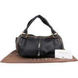Celine Pebbled Leather Bittersweet Handbag