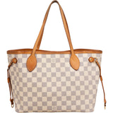 Louis Vuitton Monogram Damier Azur Neverfull PM Shoulder Bag