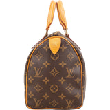 Louis Vuitton Monogram Canvas Speedy 25 Handbag