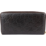 Gucci Guccissima Leather Zip Around Wallet