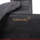 Chanel Quilted Lambskin 24K Gold Vintage Chevron V-Stitch Shoulder Bag
