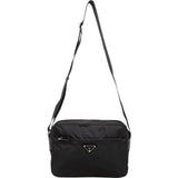 Prada Nylon Triangle Messenger Crossbody Bag
