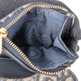 Christian Dior Oblique Trotter Monogram Jacquard Saddle Wallet