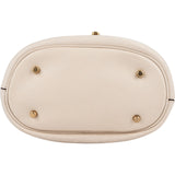 Coach Pebbled Leather Dinky Bucket Crossbody Bag