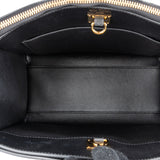 Louis Vuitton Black Studded Leather City Steamer PM Handbag
