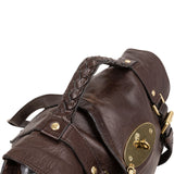 Mulberry Soft Buffalo Leather Alexa Satchel Crossbody Handbag