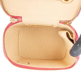 Chanel Quilted Lambskin Mini Vanity Case Crossbody Bag