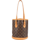 Louis Vuitton Monogram Canvas Bucket PM Shoulder Bag
