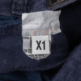 [🔄️B33 / F72] Fendi Navy Leather Jeans Trousers - vintageandkickz
